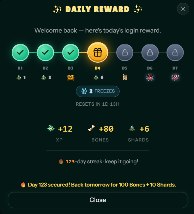GibCryptoNews's tweet photo. The @CronosApp might be down but the 123rd daily login bonus is not.

Play now for free👉https://t.co/nDXCB9Qfi4 https://t.co/qy3ZNr2RFv