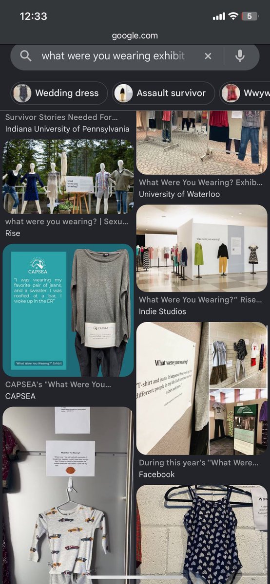 Mamacitaah___'s tweet photo. These pictures are from an exhibition called “What Were You Wearing?” It shows what survivors were wearing when they were sexually assaulted. Clothes have never and will never be the reason someone gets raped!! https://t.co/bjRRPeDrn2