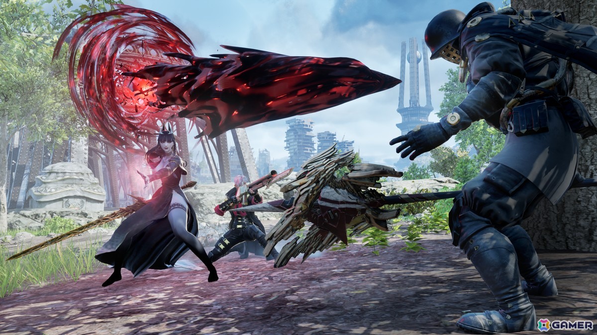 GamerNeJp's tweet photo. 「CODE VEIN II」追加コンテンツ「融和の時代」やヤドヴィガのバディ召喚をはじめとした無料アップデートVer.2.0の情報が公開！

拡張DLC「Mask of Idris」の新たなスクリーンショットも

https://t.co/cdpz5t3cY1

#CODEVEIN2 #コードヴェイン2 https://t.co/6db7SOjOuq