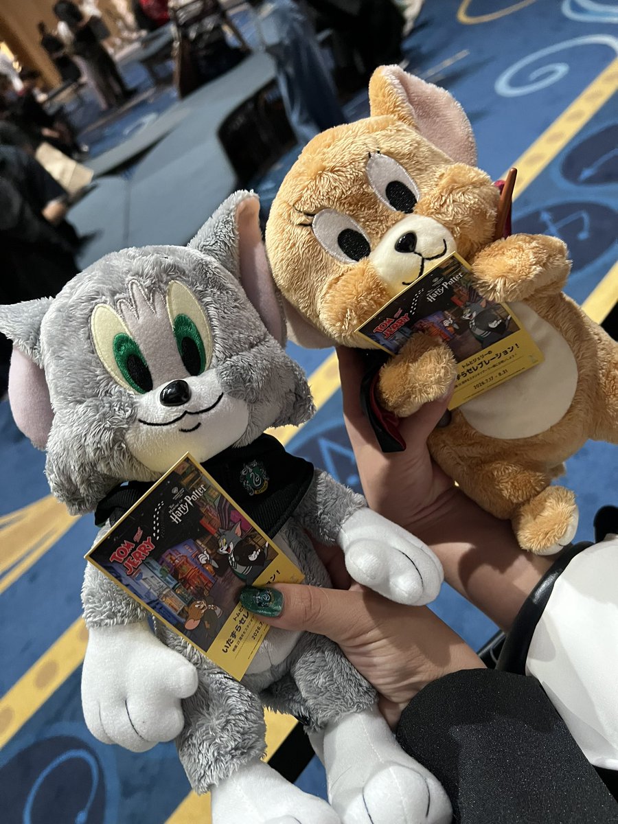 mildyamamild's tweet photo. 滑り込みでトムとジェリーとお会いしてきた‼︎
今年3回目だけど、最高に楽しかった😂🪄
スリザリン推しで、トムもスリザリンで最高！
色々感想はさておき、
今から急ピッチで投稿するので、まっててくださいね💦
100名に入りたいのです。

#スタジオツアー東京でトムジェリ発見 https://t.co/6wLmtwn9cA