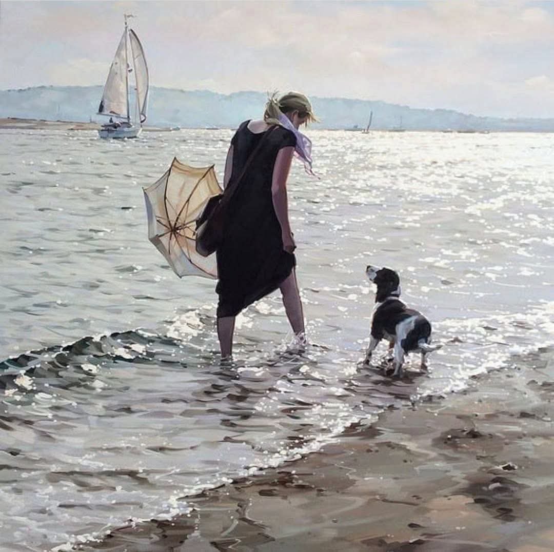 gregcatarino1's tweet photo. Jim Farrant 
Stroll by the Sea https://t.co/wpanAjJyJ2
