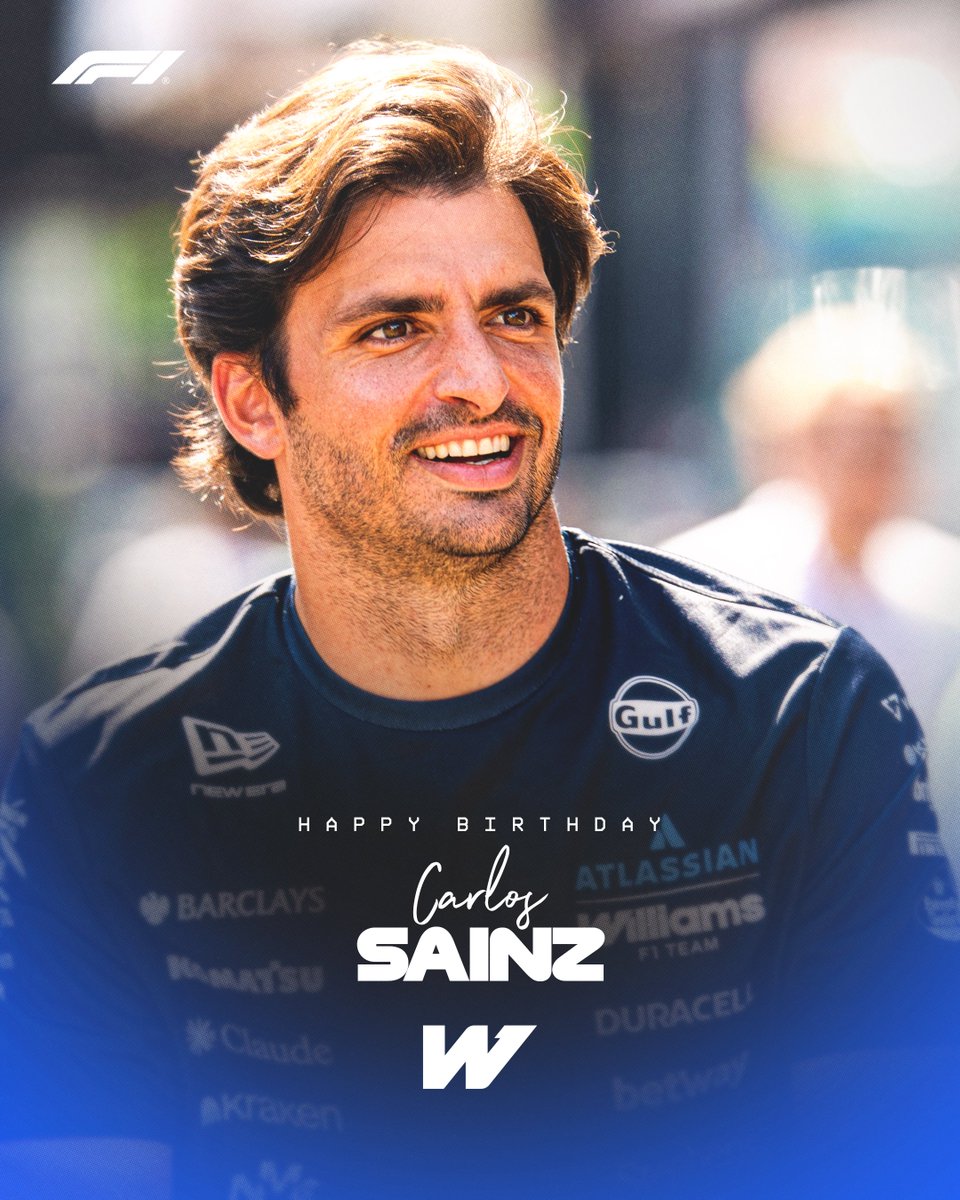F1's tweet photo. Feliz cumpleaños to our Smooth Operator!

#F1 @Carlossainz55 https://t.co/psolO9VMbC