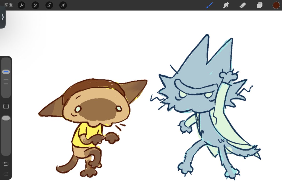 Kurooosmi's tweet photo. 看起来好像不是一个品种的样子 #rickandmorty https://t.co/dGY4PNXI9B