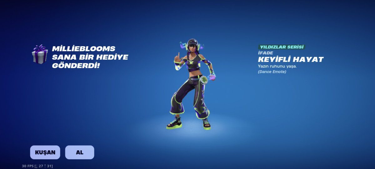 RamazanBG18's tweet photo. I logged into the game today and guess what I saw
My dear bestie gifted me the emote for a song I’ve been listening to for years 🥹
This is the 3rd gift I’ve received from this community 😭
Thank you so so so much, @millieblooms 💕 https://t.co/qTtLBr2iZc