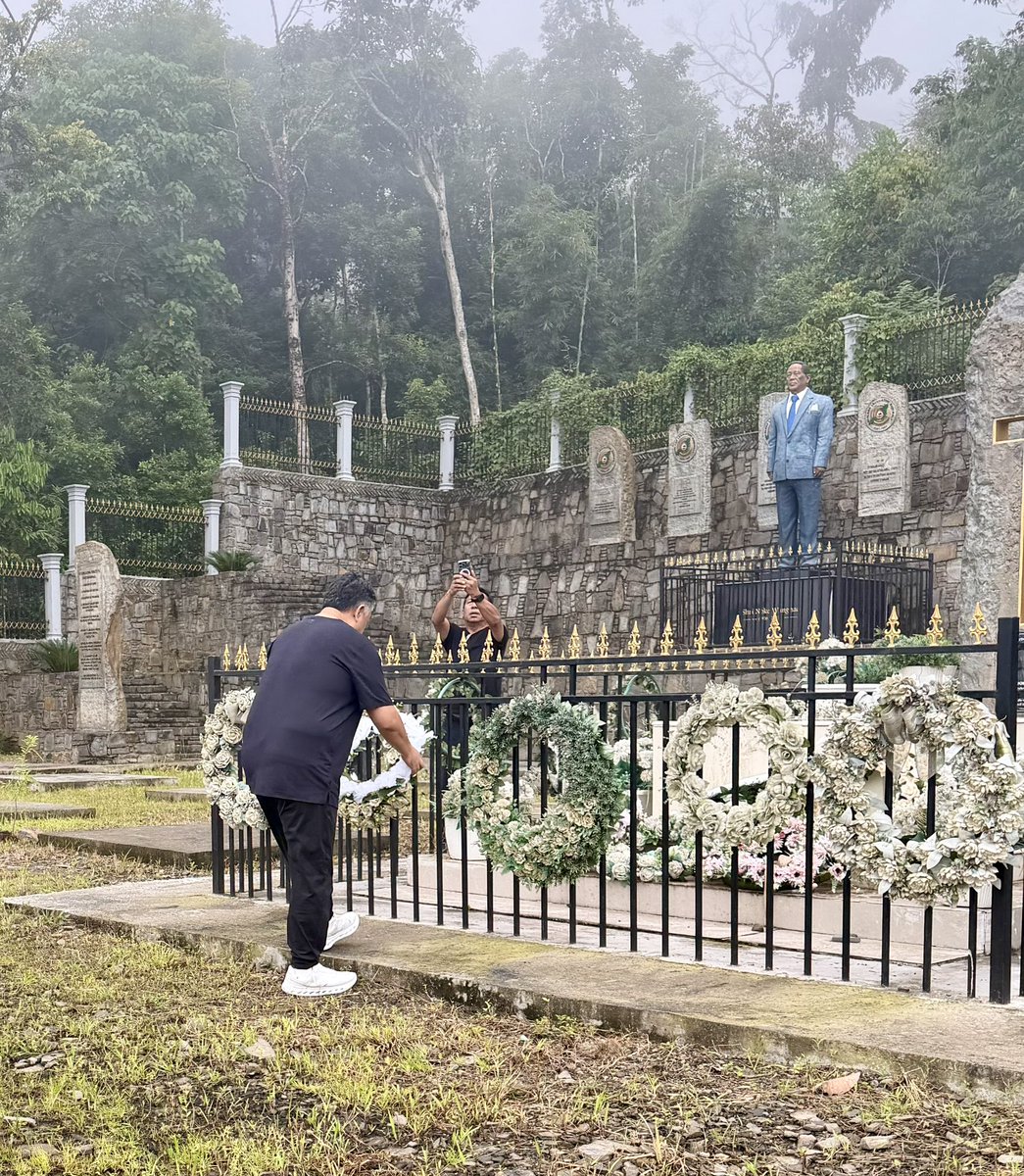 abumetha's tweet photo. Reached Mon district today for a series of official engagements, including the inauguration of the Nagaland Inter-District Badminton Championships.

I began my itinerary by laying a wreath and paying my respects at the memorial of Late Shri Noke Wangnao.

He was among the tallest leaders to emerge from the district — a statesman who served Nagaland and its people with distinction, making immense contributions and significant sacrifices throughout a lifetime of public service.

For me, the moment was deeply personal. He was not only a senior leader whom I greatly admired and looked up to, but someone I had the privilege of working closely with for nearly two decades. He was a father figure, a mentor and a constant source of guidance and wisdom.

His life of service and his contributions to our State will continue to inspire generations.

May his memory and legacy live on for all time.