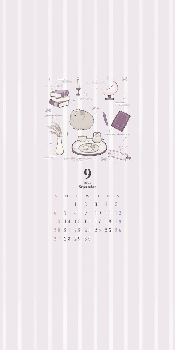 mano_t_1221's tweet photo. 𝚂𝚎𝚙𝚝𝚎𝚖𝚋𝚎𝚛 𝙲𝚊𝚕𝚎𝚗𝚍𝚊𝚛
.
.
9月のカレンダー＆壁紙を配布します🎑💜
よかったら保存してお使いください◎
.
.
#カレンダー配布 #壁紙 https://t.co/9j4I3sS8zg