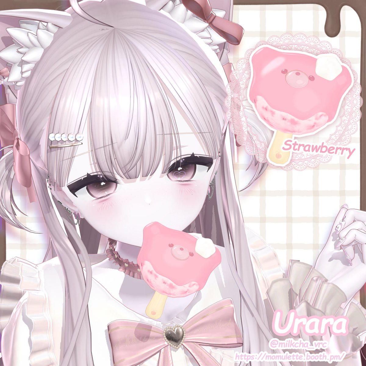 milkcha_vrc's tweet photo. #Momulette 様からとってもかわいいくまちゃんのアイスが販売されました！！
RPキャンペーンも実施中ですのでぜひチェックしてください💕 https://t.co/vgRr2Lmbfu