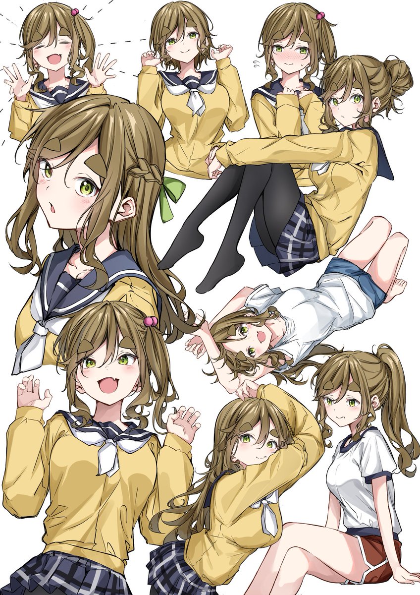 keito4f's tweet photo. いっぱいイヌ子描きましたよ。 https://t.co/JnVXdv89rp