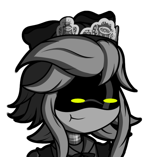 Nefrace's tweet photo. There is also a special version of Cyn specifically from that art with the eyes i accidentally made while was playing with symmetrical drawing

So silly

#murderdrones #Cyn #fanart https://t.co/nmmMrW9pYS