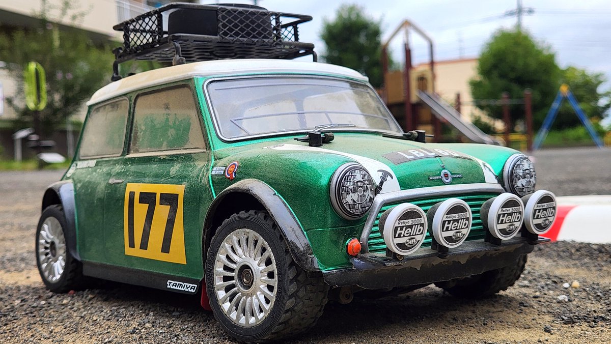 HW_TOP_SPEED's tweet photo. モーリスミニクーパー ラリーモンテカルロ1967🏜️《XM-01PRO S》
完成したので早速シェイクダウンして来た🛞🔥
#タミヤRC #モーミニ #ミニモンテ https://t.co/ctft5TRg2R