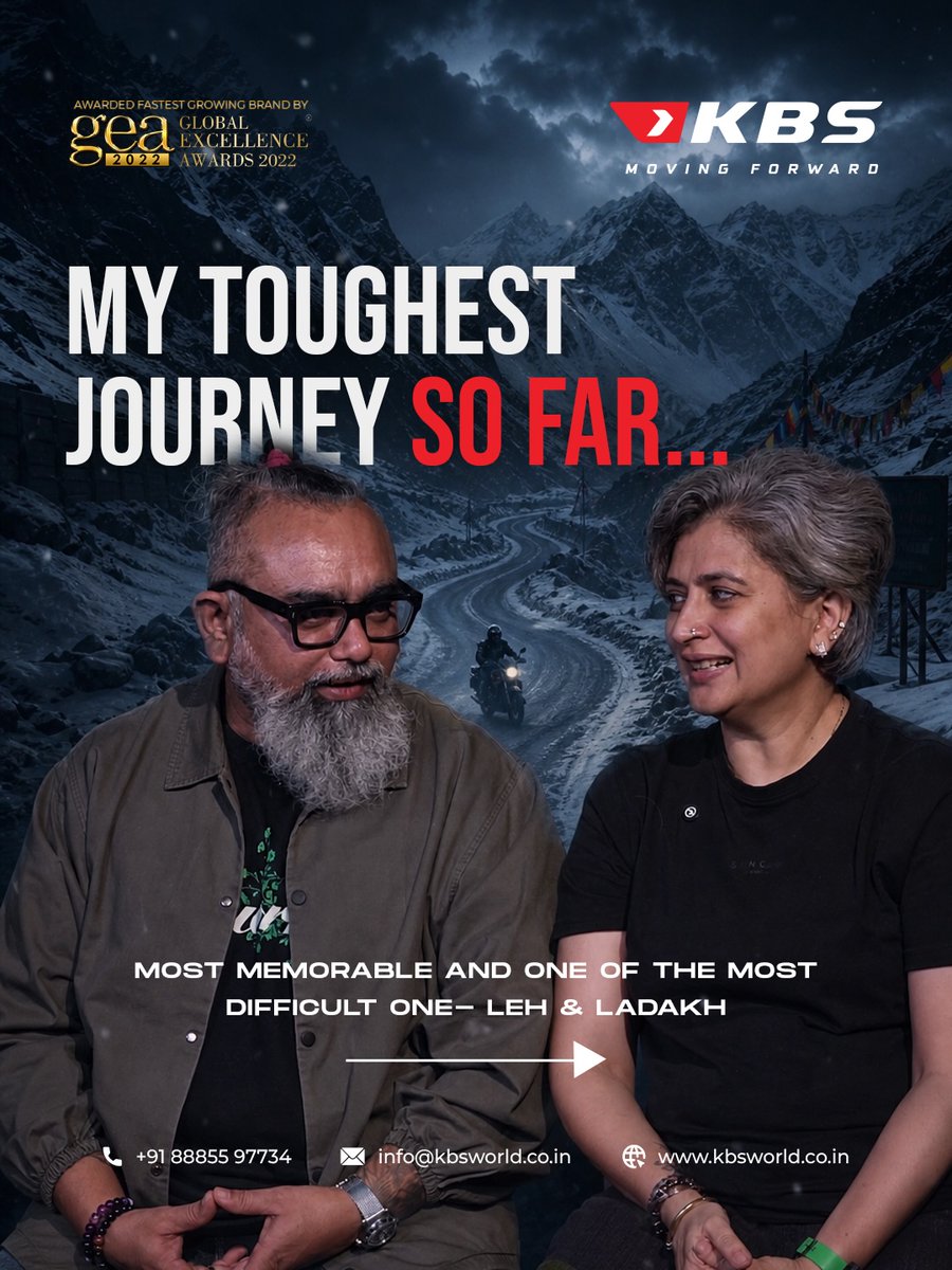 CliftonRatley's tweet photo. Every ride starts with a destination, but the memories stay with you. From Leh-Ladakh’s unpredictable roads to life lessons beyond motorcycles, this conversation captures experiences every rider and traveler can relate to. Watch the full episode on https://t.co/byJPg2s7Rk