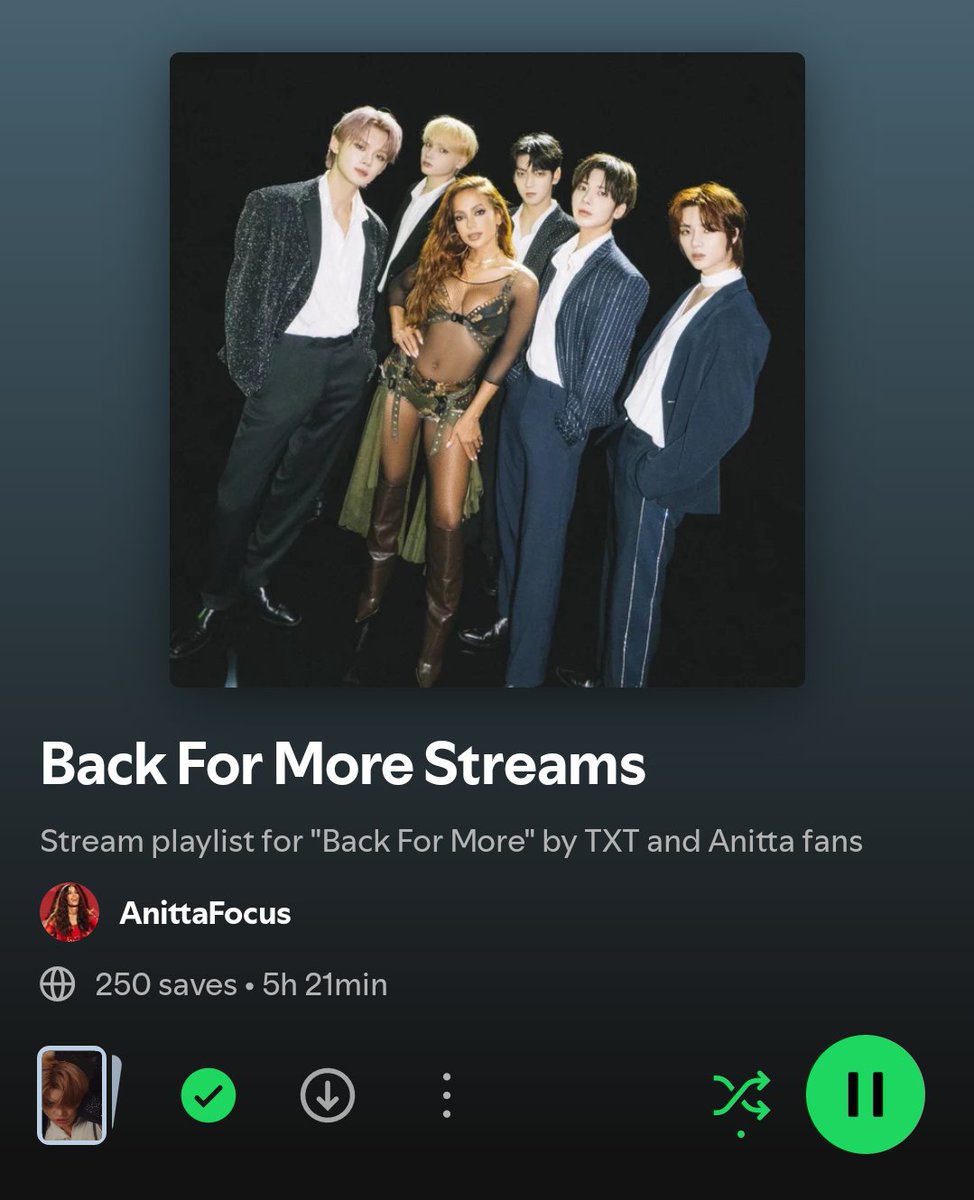 Moarashu's tweet photo. The goal is reached so we can give a try for 300 saves, together ANITTERS x MOAs with @anittafocuss! 

|https://t.co/4SkwUBqm0S 

#MOAstream #TXT #Anitta #YEONJUN https://t.co/CBsANUalYq