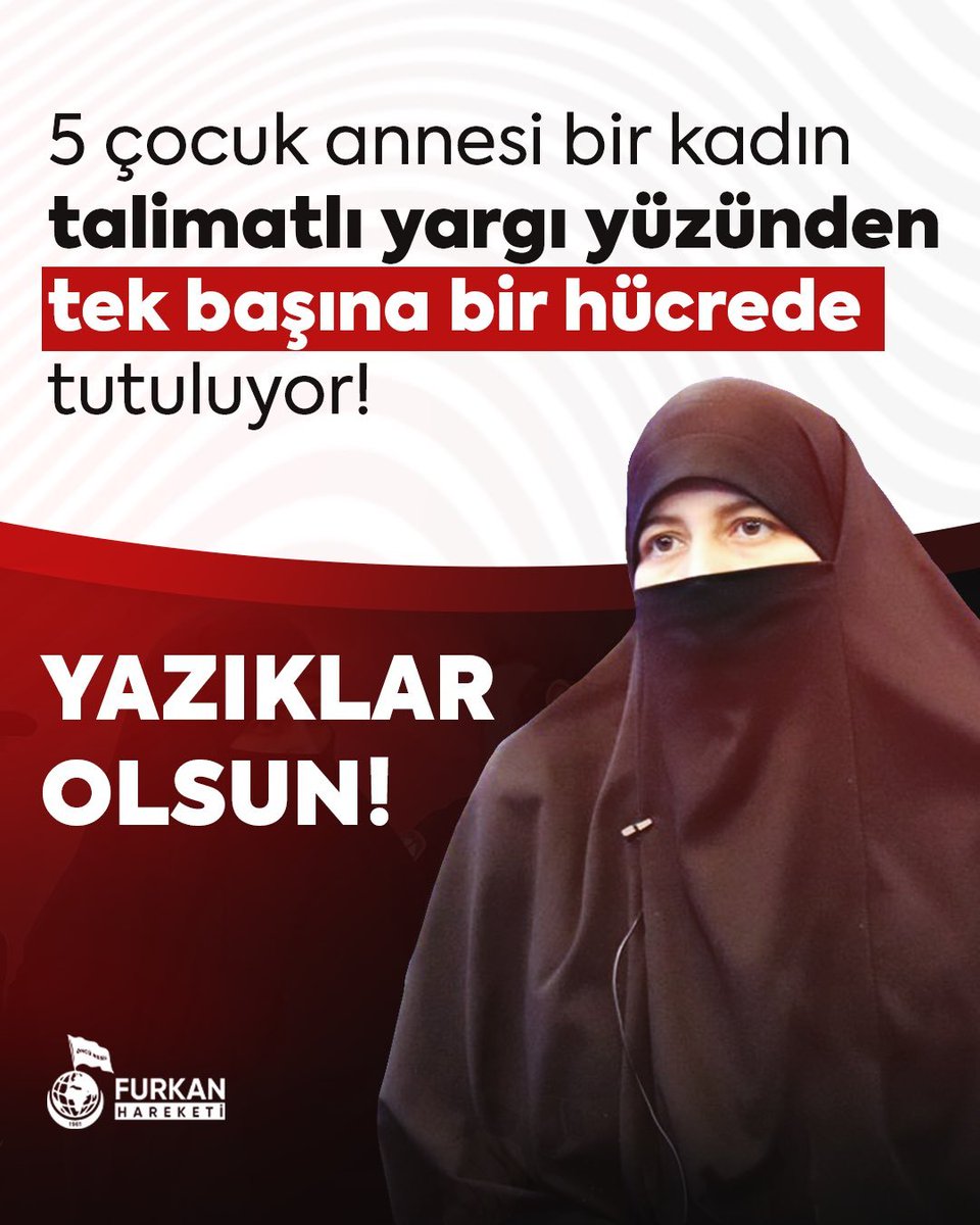 nebevihareketfh's tweet photo. Türkiye tarihine geçen bir zulüm, Cumhuriyet dönemi zulümlerinden kalma bir parça..
Çarşaflı ve ömrü İslam'a hizmet etmekle geçmiş bir hocahanım suç örgütü kapsamında tutuklandı!

SemraHocaya Özgürlük
#YargıEliyleZulüm
28Şubat DevamEdiyor https://t.co/GPLIknlNru