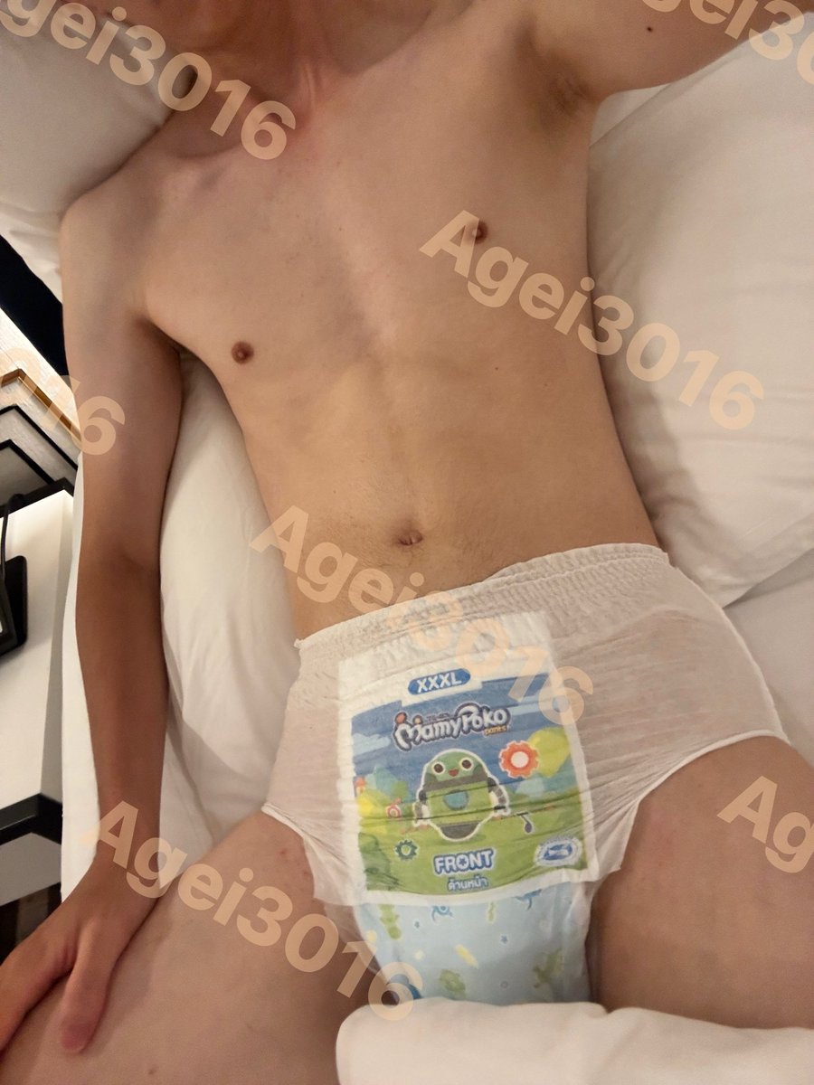 AGei30166889's tweet photo. 在泰國找到新圖案的布布，感謝當地朋友推薦🥰

I found some new designs of diaper in Thailand! Thanks to my local friend for the recommendation 🥰

#abdl #diaperboy #おむつ #幼児退行 https://t.co/54nmsrsrY5