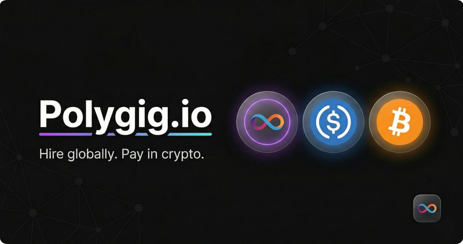 ledgerlifeio's tweet photo. Polygig is live on the Internet Computer ๐
A new job board + freelance marketplace lets workers keep 100% of their payout, with employers paying a flat 10 ckUSDC listing fee.
Read more ๐
https://t.co/UfOBaiBIxL
#ICP #InternetComputer #Polygig #Freelance
@buildWithDeclan https://t.co/yfHBwBRTko