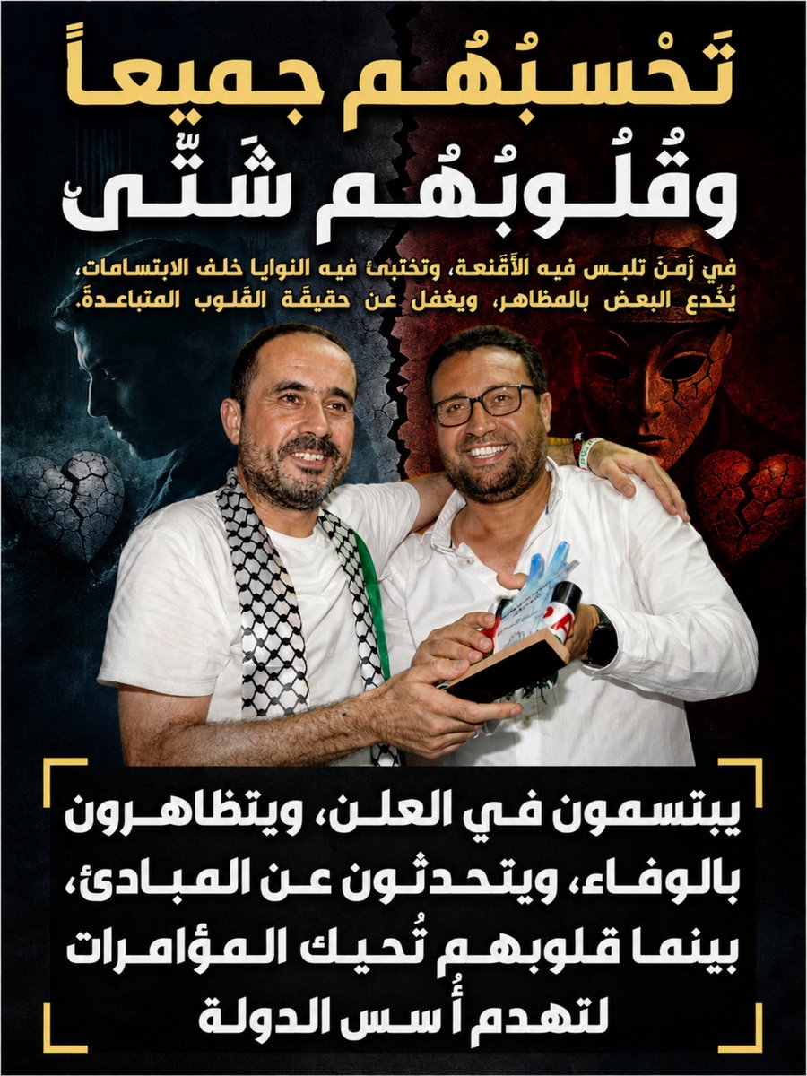 RedRedangel2013's tweet photo. تَحْسَبُهُمْ جَمِيعًا وَقُلُوبُهُمْ شَتَّىٰ ۚ https://t.co/u4ljcMrJRz