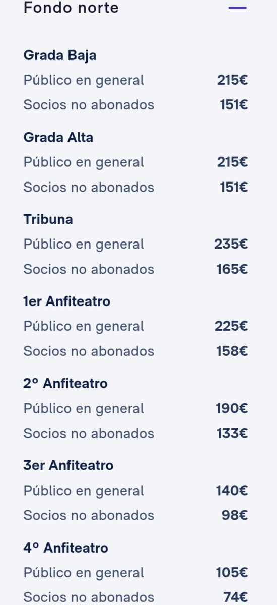 movimientoambar's tweet photo. Ya están publicados los precios para la 1° jornada de @ChampionsLeague
No sé si ya sólo se apuesta por el turista con dinero o Vips de palquitos, pero estos precios alejan a los socios sin abono y aficionados madridistas nacionales.
Son una pasada y de liguilla, cuando sea cruces https://t.co/irQMIcjQha