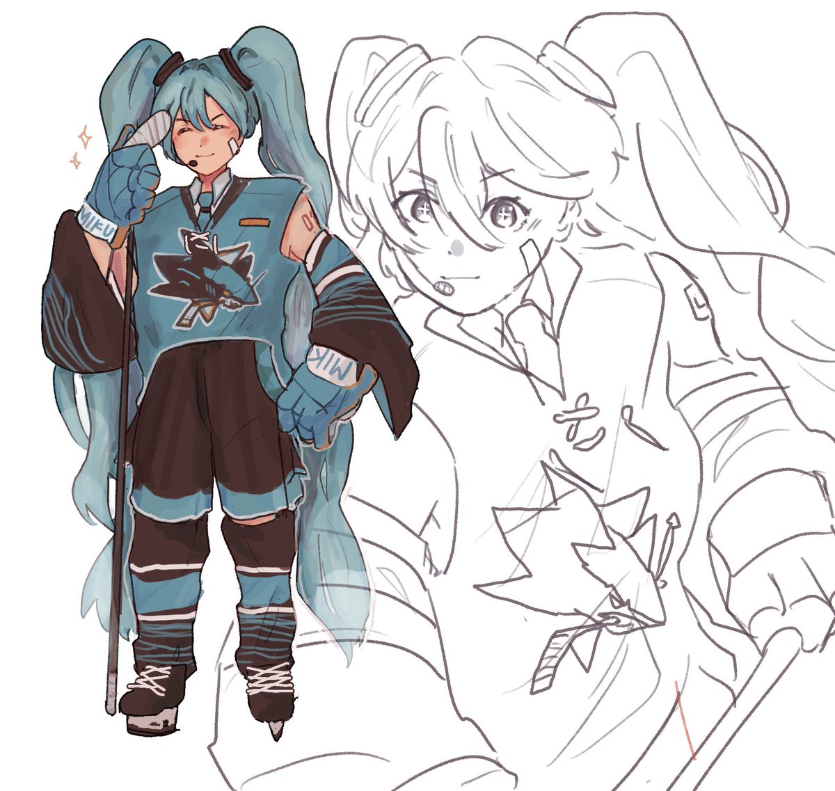 yanmiis's tweet photo. happy birthday ms miku can we get you on the ice https://t.co/4wsdyHDXj1