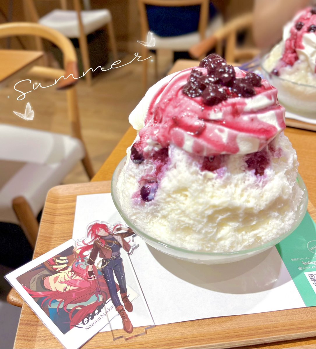 marumarema's tweet photo. 今日で8月終わっちゃうから上げてなかった夏の思い出を上げる時

これはこの夏1番美味しかったカキ氷🍧 https://t.co/pOrvW9vTsX