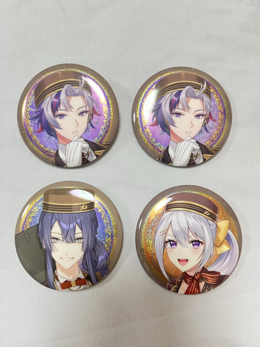 rikka_m's tweet photo. 【交換】
にじさんじ缶バッジビスケット
譲　画像1
求　画像2
※郵送希望
できれば交換してくれる方。 https://t.co/6P5buXEcsB