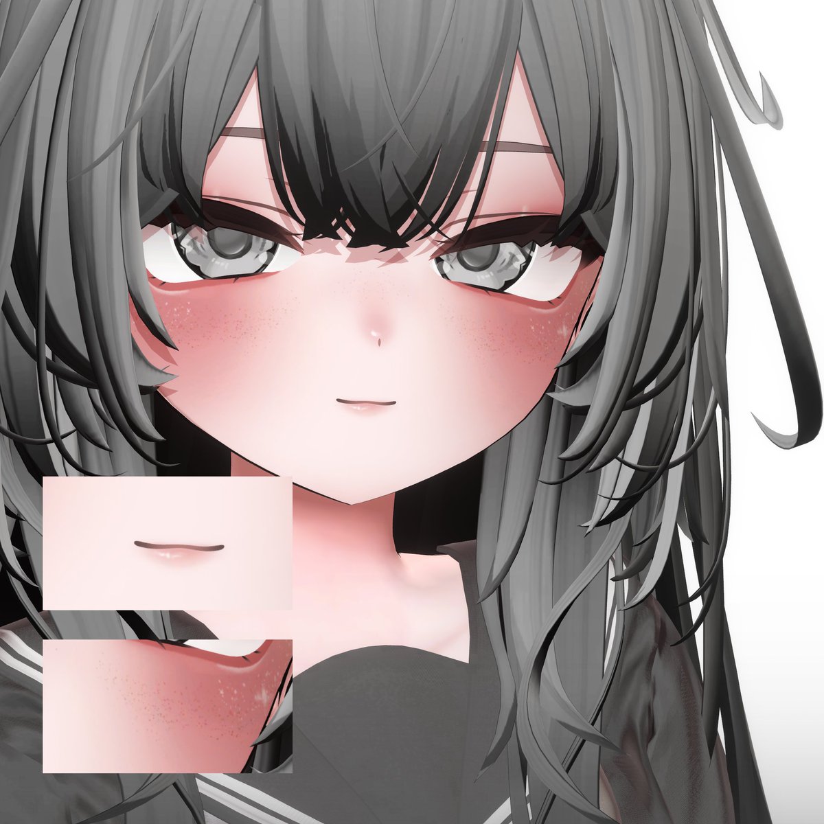 1Degree0o's tweet photo. 『【輝夜 Kaguya】Elf Veil Eye + MakeUp + Blendshape』 #1degree0 

🤍 RT＆Followイベント 進行中   
🤍 FULL PACK Discount 進行中    
1190JPY -> 990 JPY

◽販売 DL◽ 
https://t.co/UQhflN3uHH

#booth_pm #BOOTH #VRChat #kaguya3D https://t.co/9mDoflS0Wj
