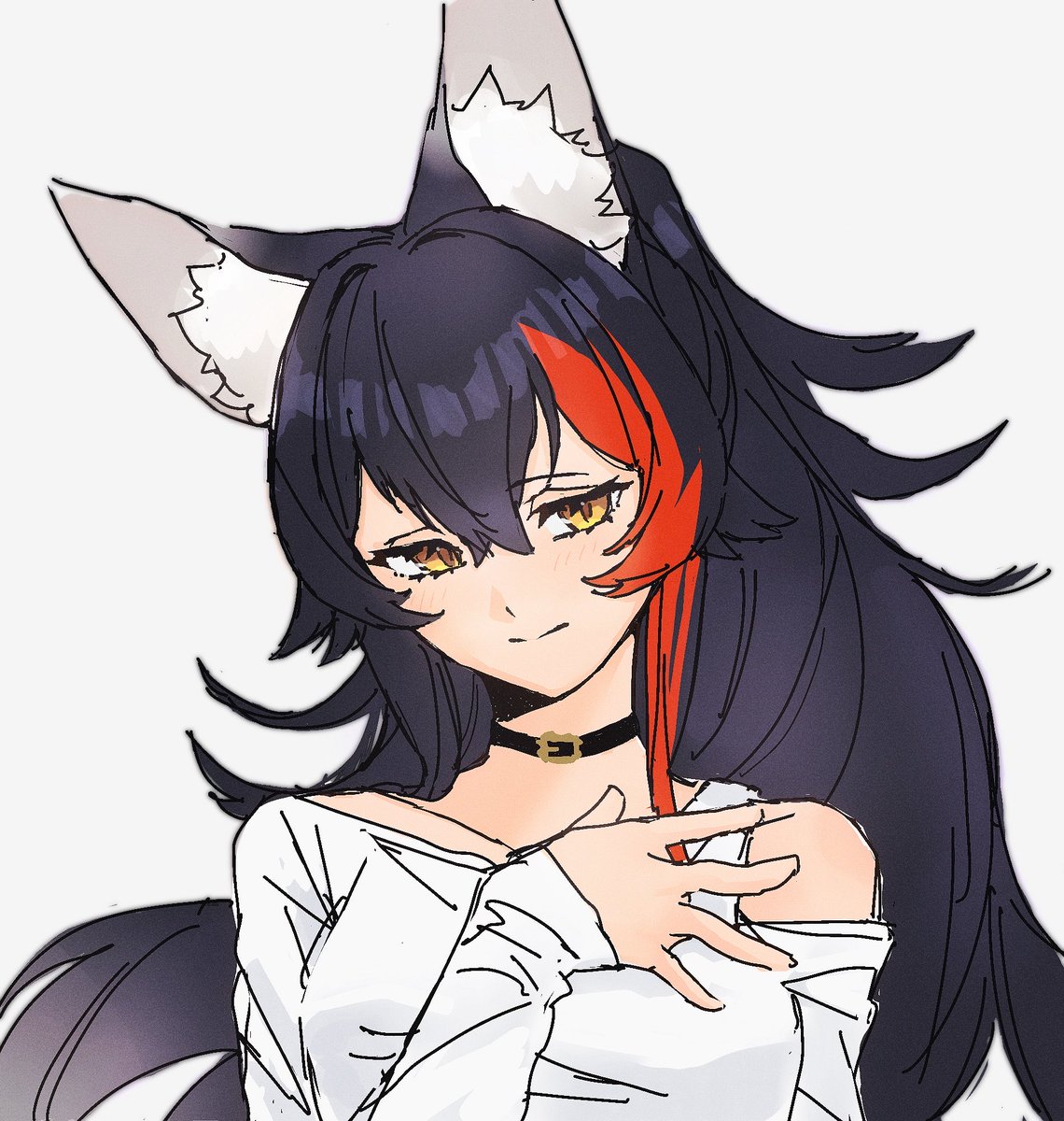 pohitashi's tweet photo. 8月もミオちゃんでした #今月描いた絵を晒そう https://t.co/KQKCTQxKLG