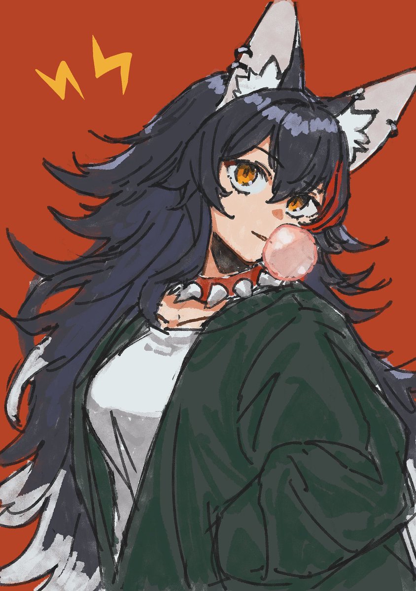 pohitashi's tweet photo. 8月もミオちゃんでした #今月描いた絵を晒そう https://t.co/KQKCTQxKLG