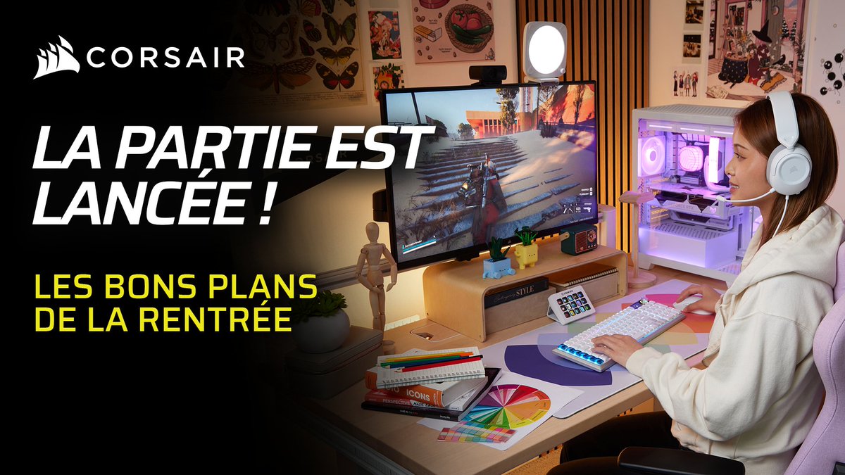 GoB_GG's tweet photo. Les amis vous avez jusqu'au 6 Septembre pour profiter des offres de @CORSAIRFRA pour le Back To School !

Y'a des gigas réductions sur pleins de leurs produits, hésitez pas à check y'aura surement un truc qui vous plaira !  

https://t.co/evx1ZWBgjI

#collaborationcommerciale https://t.co/QnsVR4qR3h