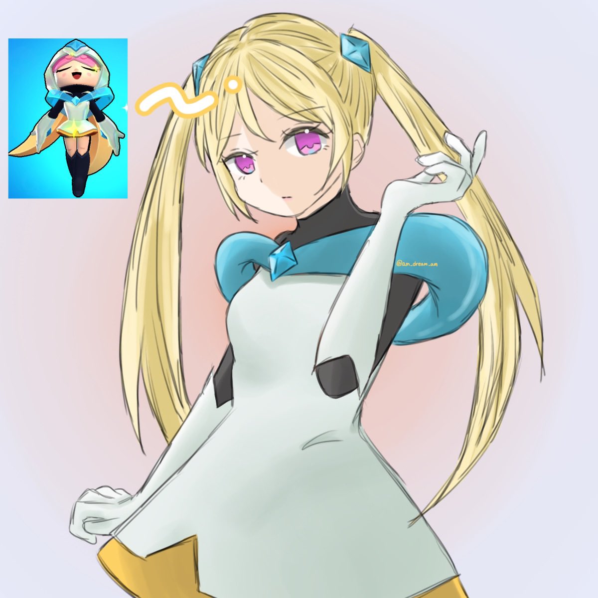 am_dream_am's tweet photo. ぶろすた！！
 #今月描いた絵を晒そうㅤ https://t.co/dfS4BbmRM6