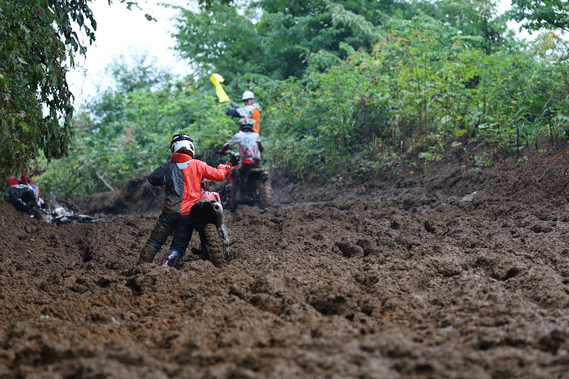 ohanakenji's tweet photo. @T777Dr さんの写真から、
NAヒート1このエリアにNAライダー達がはまって未完走者だらけになりました😅 https://t.co/wPGewDEHr7