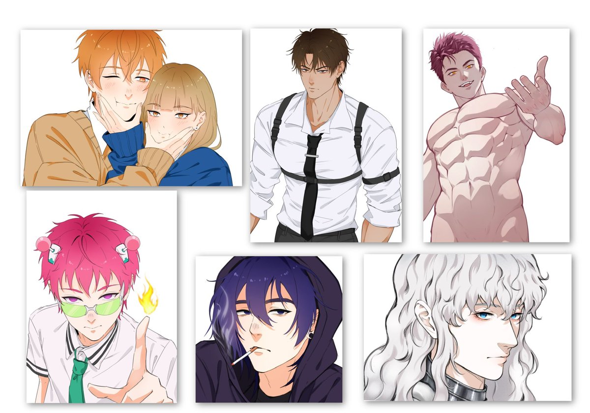 psi_qi's tweet photo. august personal arts 🫶🏻 
i fear i kinda ate this month 😭🤍 i really deserve head pats and a little treat for surviving this month 🥹 
hoping september doesn’t come for my neck and kill my motivation 💀 https://t.co/e9bf8Xc9Dy