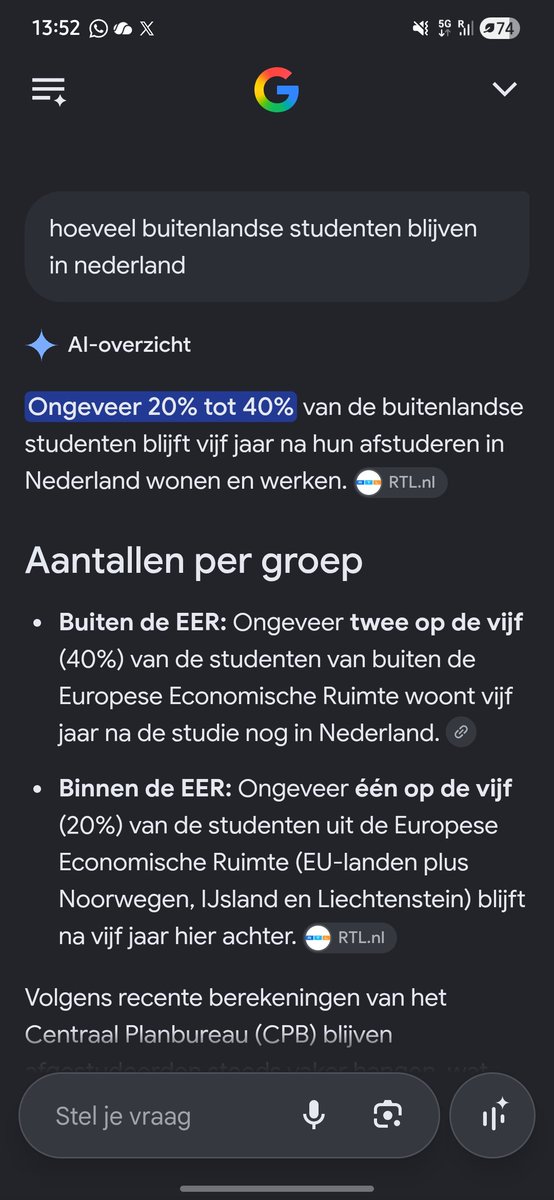 MarkT1460379's tweet photo. @ArthurAugustijn @NUnl En NLse studenten die hoger opgeleid zijn betalen geen belasting? Net zo veel als de buitelandse student maar deze buitelandse studenten blijven niet levenslang.

Denk zelf eens na als je een artikel leest ipv alles als zoete koek te nemen, helemaal bij https://t.co/cuw9F9hU8y https://t.co/9B1rCzB1Fr