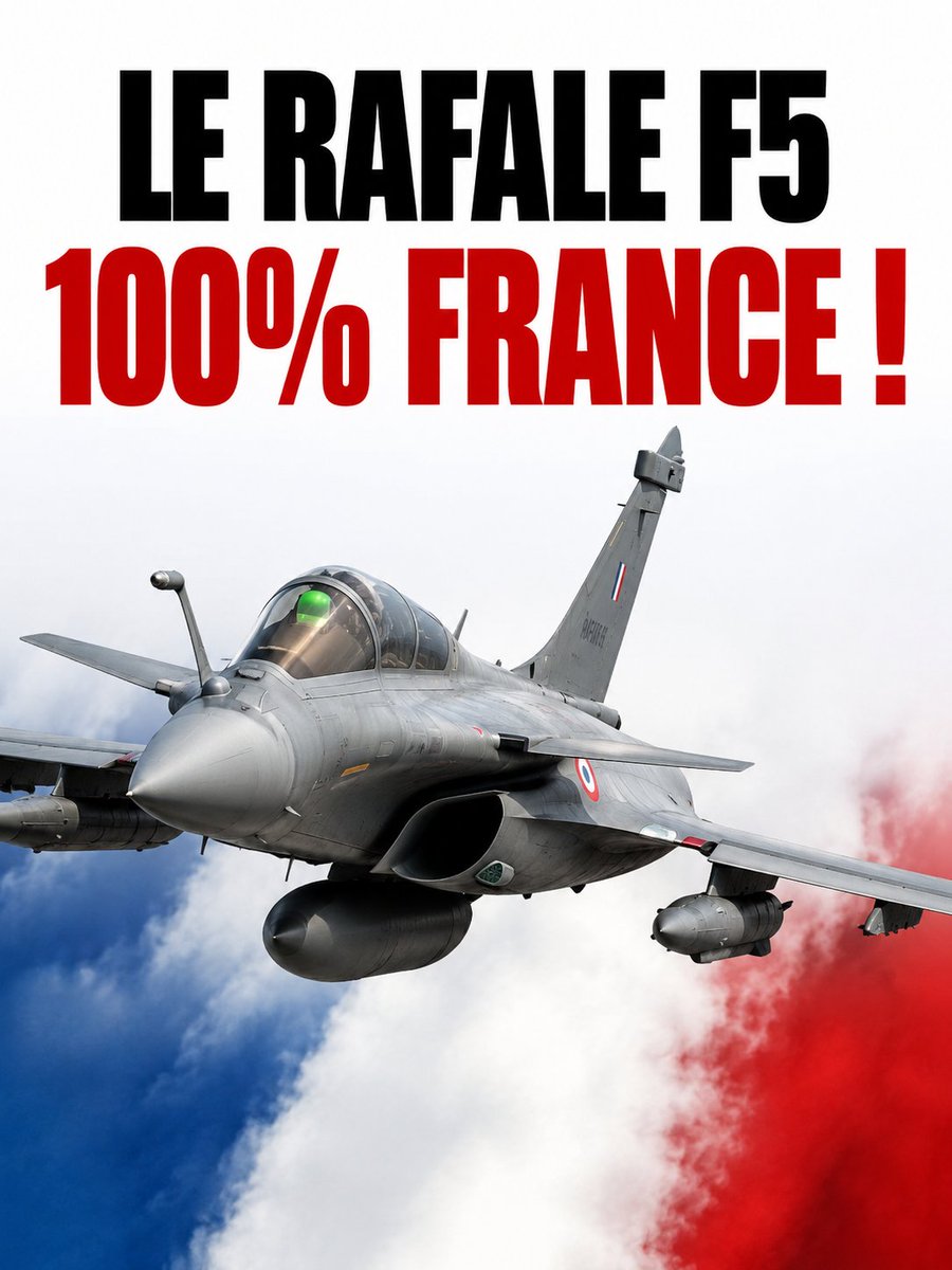 charbofficiel's tweet photo. 🇫🇷 Enfin une bonne nouvelle : le Rafale F5 sera développé par la France, sans coopération européenne. Dassault vise un appareil prêt vers 2034.

Quand on a le savoir-faire, les ingénieurs et l’industrie pour le faire nous-mêmes, pourquoi aller s’emmerder avec Bruxelles… et surtout s’associer avec les Allemands qui passent leur vie à nous planter des poignards dans le dos ? 

#Rafale #Dassault #France