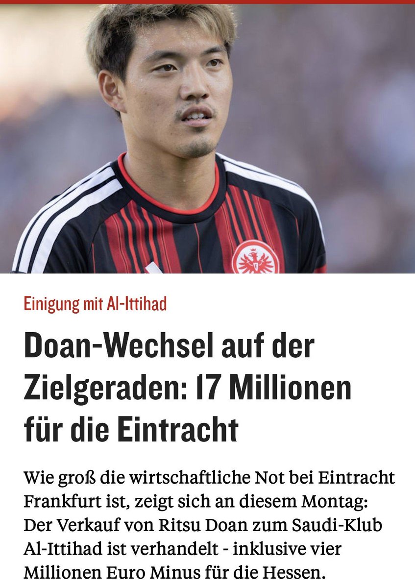 E130248's tweet photo. Eintracht Frankfurt scheint eine Geldverbrennungsmadchine zu besitzen.
- Eketike 95 Miio
- Kolo Muani 95 Mio
- Marmoush 80 Mio
 Und jetzt in wirtschaftlicher Not 🤣 https://t.co/Li8oaeirZm