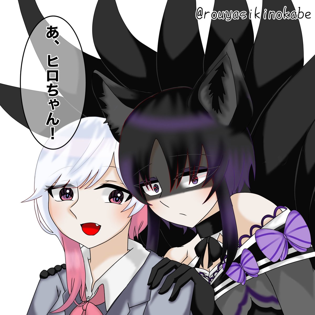 rouyasikinokabe's tweet photo. パロとか🦋🌸とか描いたよ
#まのさば二次創作
#今月描いた絵を晒そう https://t.co/wJjxKgWcPv