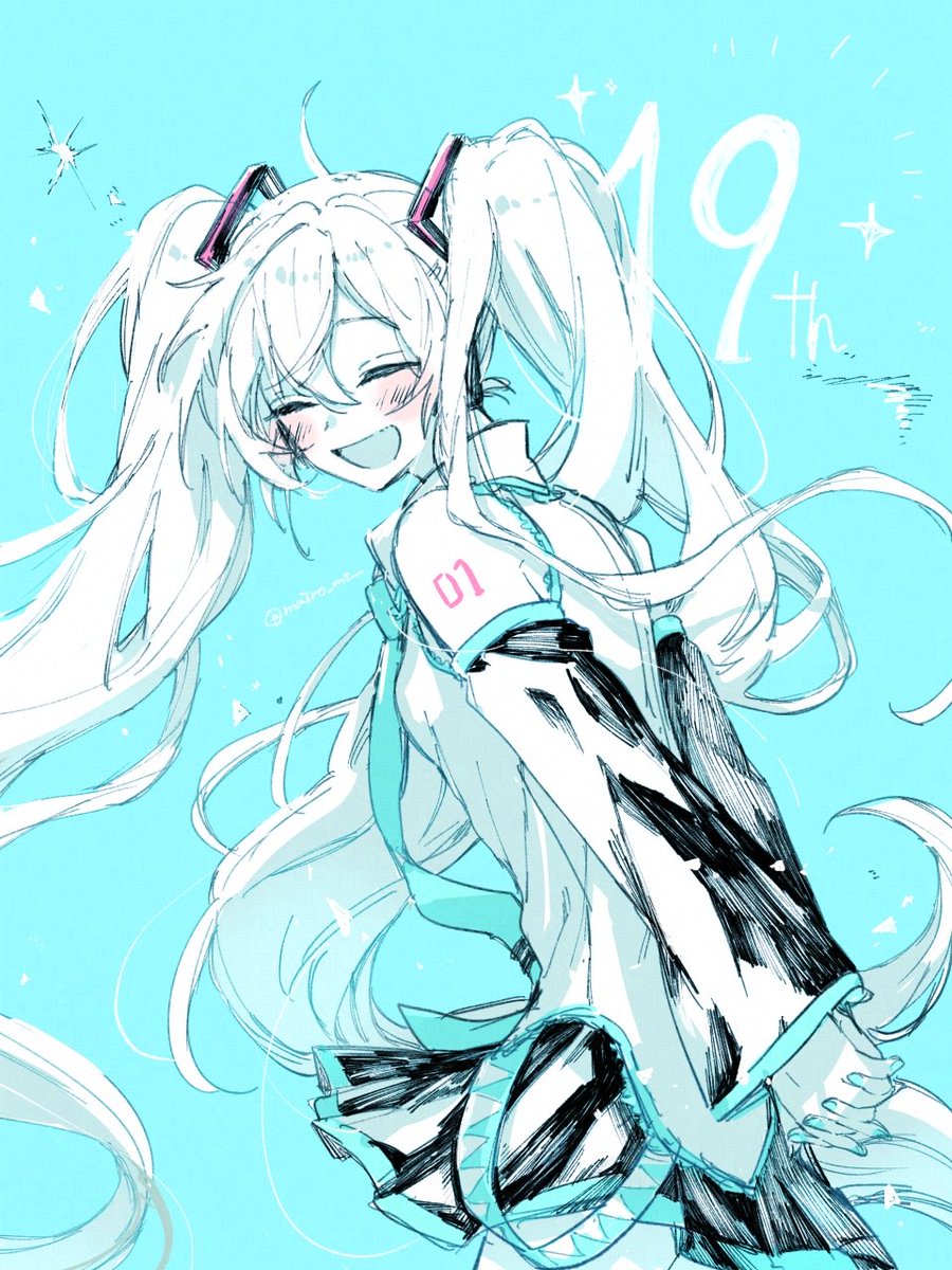 mairo_mz_'s tweet photo. おめでとう〜！　#初音ミク誕生祭2026 https://t.co/tJaXRh4qIm