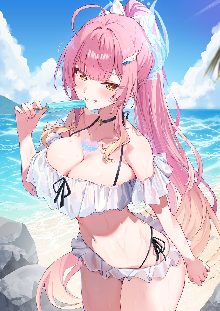 rssl1de's tweet photo. It’s melting in the sun already~ 🤍

#鳴潮 #エイメス #愛彌斯
#Aemeath https://t.co/SV0F98AIOs