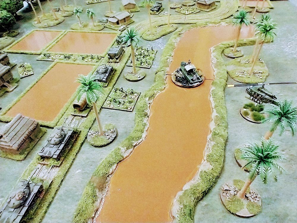 pendraken's tweet photo. This week’s Monday Motivation is a Vietnam setup for our Cold War Commander ruleset, combining Pendraken models with TimeCast buildings and Take Cover Scenics excellent terrain! #mondaymotivation #pendraken #10mm #vietnam https://t.co/HMGb5T66Mr