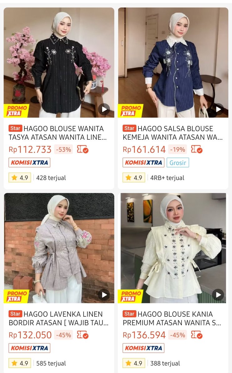 yoliesun's tweet photo. Nemu hidden gem buat yang tiap pagi suka bingung ‘besok ke kantor pake apa ya’ 😭 

ternyata ada toko yang jual blouse &amp; kemeja model begini, formal dapet, casual juga bisa. https://t.co/jdCrHCPHBz