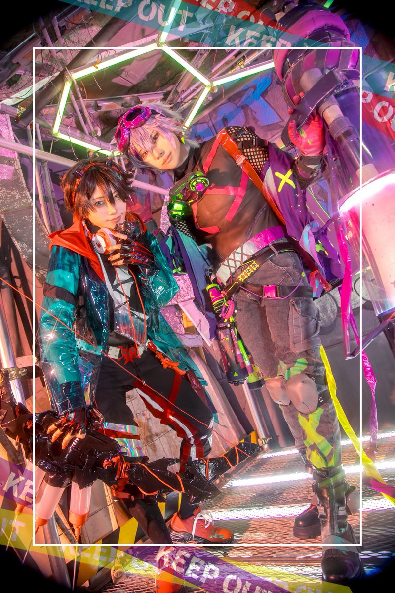 pt_nrm's tweet photo. cosplay 🌈🕒

▶▶▶ 𝕊𝕥𝕦𝕟 𝕄𝕠𝕕𝕖 ◀◀◀
　
𝚃𝚈𝙿𝙴 : 𝙵𝚄𝚆𝙰 &amp; 𝚂𝙰𝙴𝙶𝚄𝚂𝙰

🥂✨ @y_mnt_V 
🌶️      @pt_nrm 

photo ▷ ようこさん@sun_spot29 https://t.co/MEfUpdPT9M