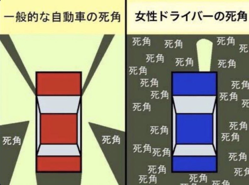 blblocker_sub's tweet photo. 退勤時、ハイビームでやたらと距離を詰めてくる車が後ろに居たので車線変更して先に行かせて、ついでにドライバーを見てみたら

案の定「女」だった。

これ過ぎて草も生えない。 https://t.co/qdy6lZ0OUg