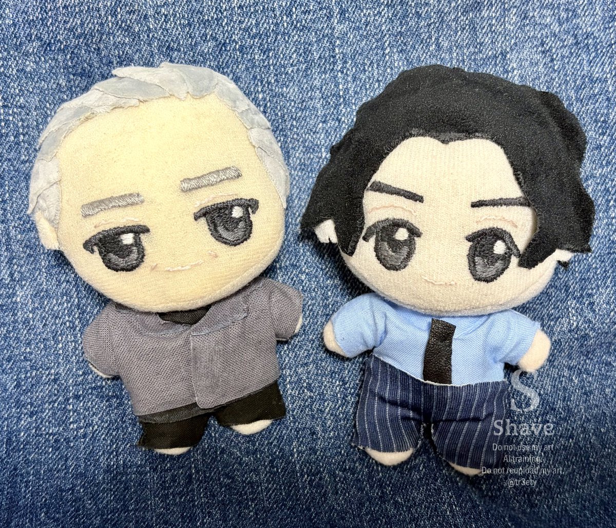 tr3ety's tweet photo. ぬいが出来ました💙🩵
見て〜〜〜〜〜！！！初めてにしてはけっこう上手かもしれません！！✨ https://t.co/47tK8rdfqH