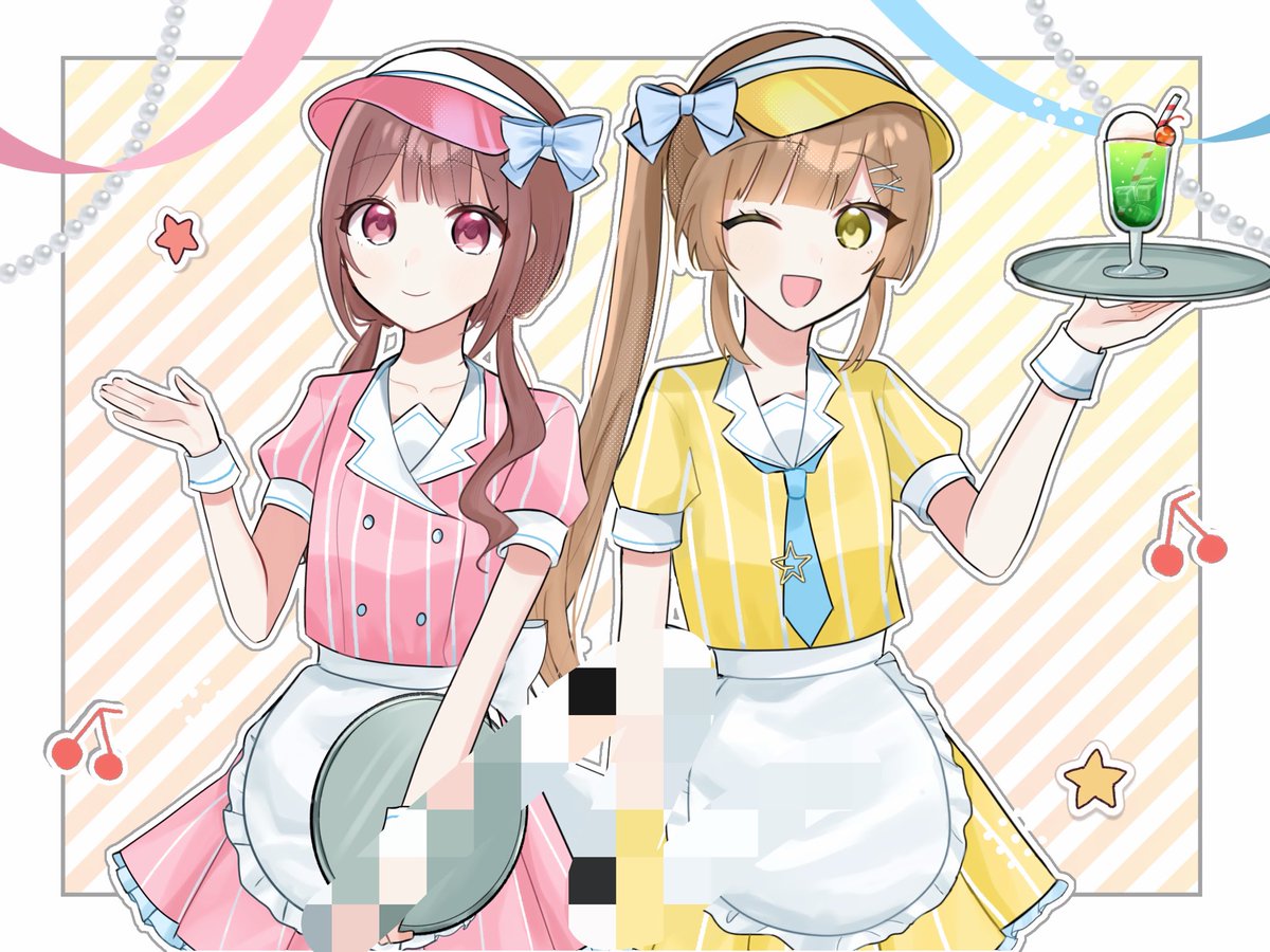 kr_xo0's tweet photo. お友達とのコテ同🎶 https://t.co/s3Ztm36QGD