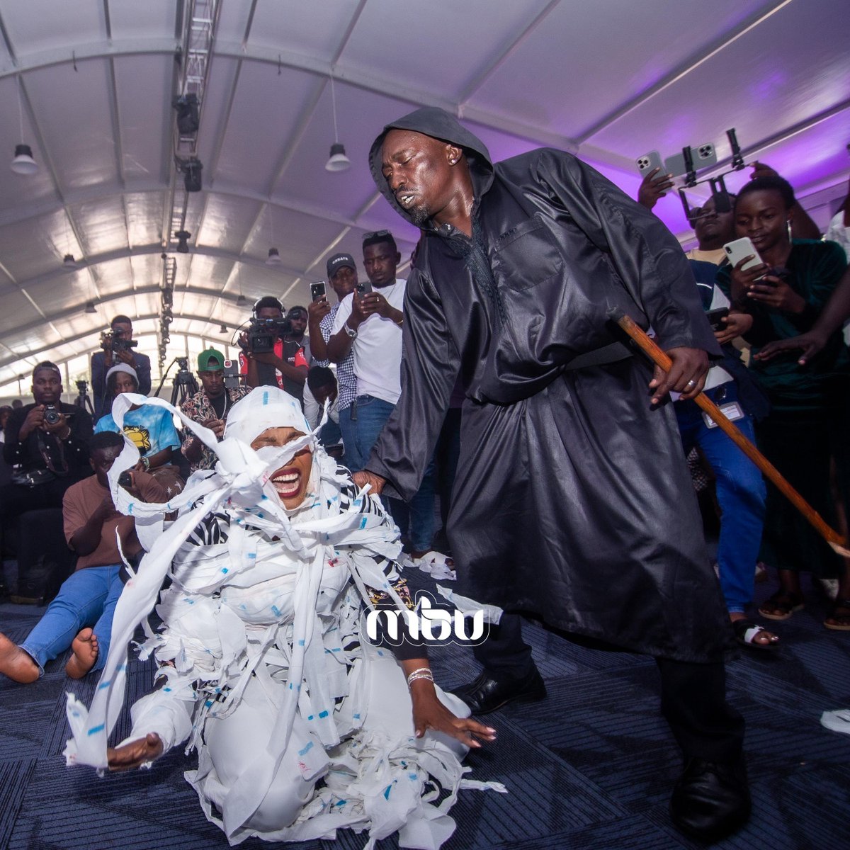 MBU's tweet photo. Making an entrance that commands attention 🔥🫡

#ThePowerofGraceCharityConcert #GraceNakimeraLiveConcert https://t.co/9DAfW9VJbX