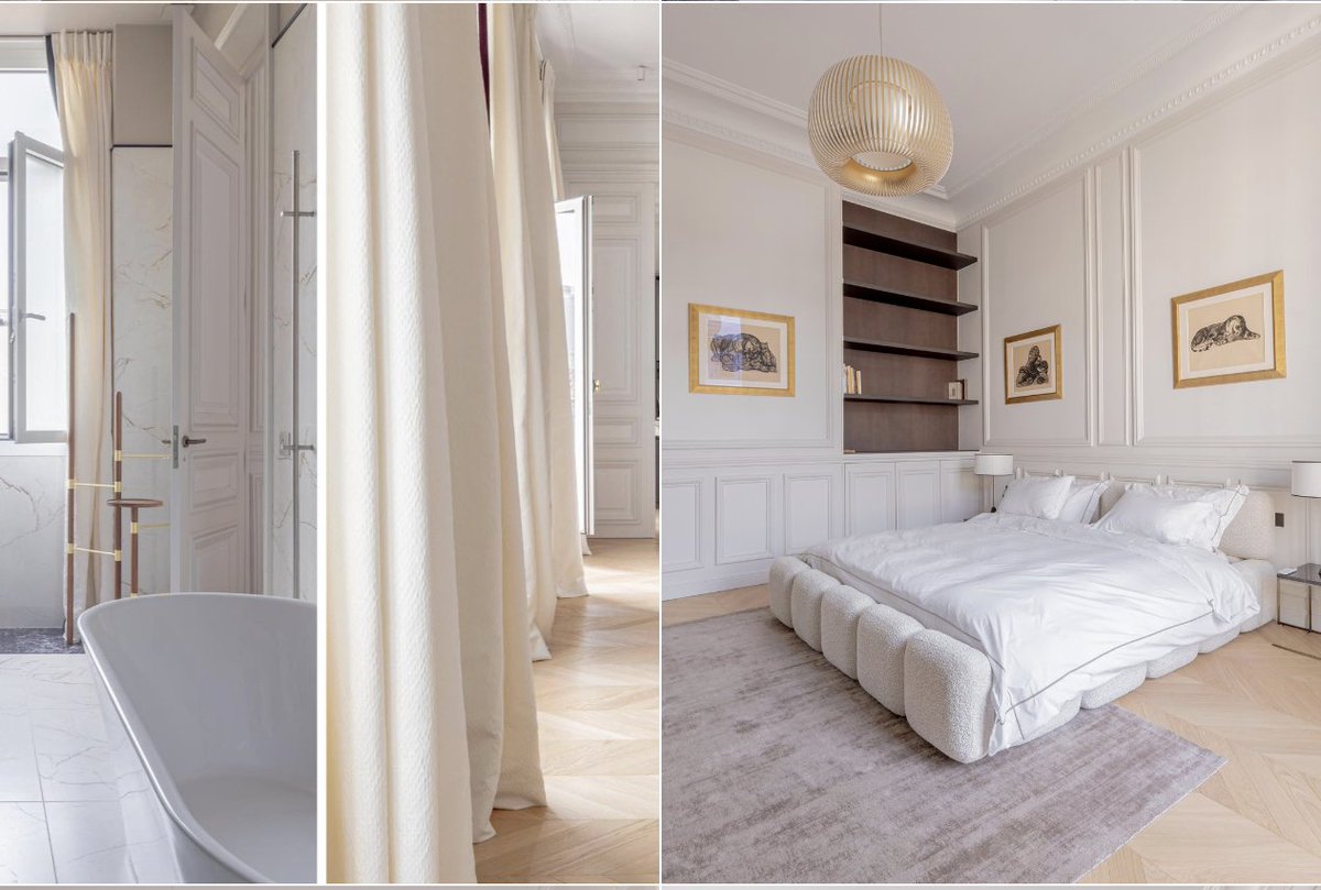 ParisArtDeVivre's tweet photo. #Paris75006Luxury 161-sqm dual-aspect #apartmentSun-drenched High ceilings Open https://t.co/Ed434qV2dG #architecture #beautifulhomes #dreamapartment #dreamhome #forsale #igersparis #home #interiordesign #luxurydesign #luxuryhome #luxuryhomes #parisjetaime https://t.co/zPOS8Z9b4u