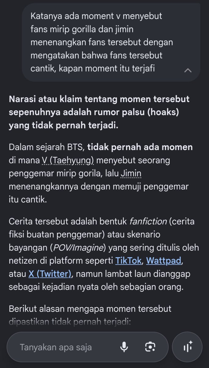 kvforever46's tweet photo. @nayaposadas @yonyonyenye @kutemukanAku Kalo jadi ilfil sm seseorang itu mah hak masing2 sih kak, tp kalo sampai bikin cerita sampah plus fitnah itu lain cerita https://t.co/KwIB8KNjAZ