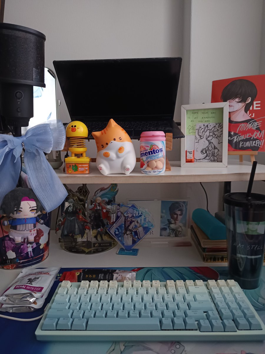 KuniraKS's tweet photo. A lil bit switcheroo here and there et voilà ! 🧑‍🩰✨ 
Loving my new arrangements heheheh 🩷 https://t.co/gUDH3IclNb