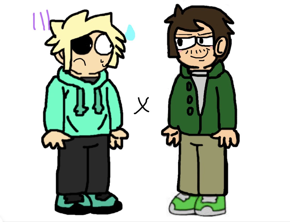 Jaxandcainetadc's tweet photo. Knox x Eduardo?! Oh no.. #eddsworld #newSHIP https://t.co/NgBewMCwpQ