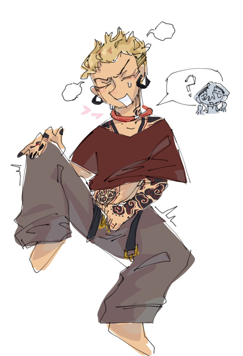 TOXIC_TE4's tweet photo. Still figuring out enjin and his tattoos https://t.co/cckejhFihp