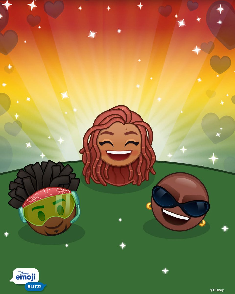 Raugley's tweet photo. Celebrate Black History Month with our new Item Event! Including Ariel, Cobra Bubbles, and the brand-new emoji - Wasabi from Disney's Big Hero 6! ✨ ❤️ https://t.co/VtCfNmvlVv